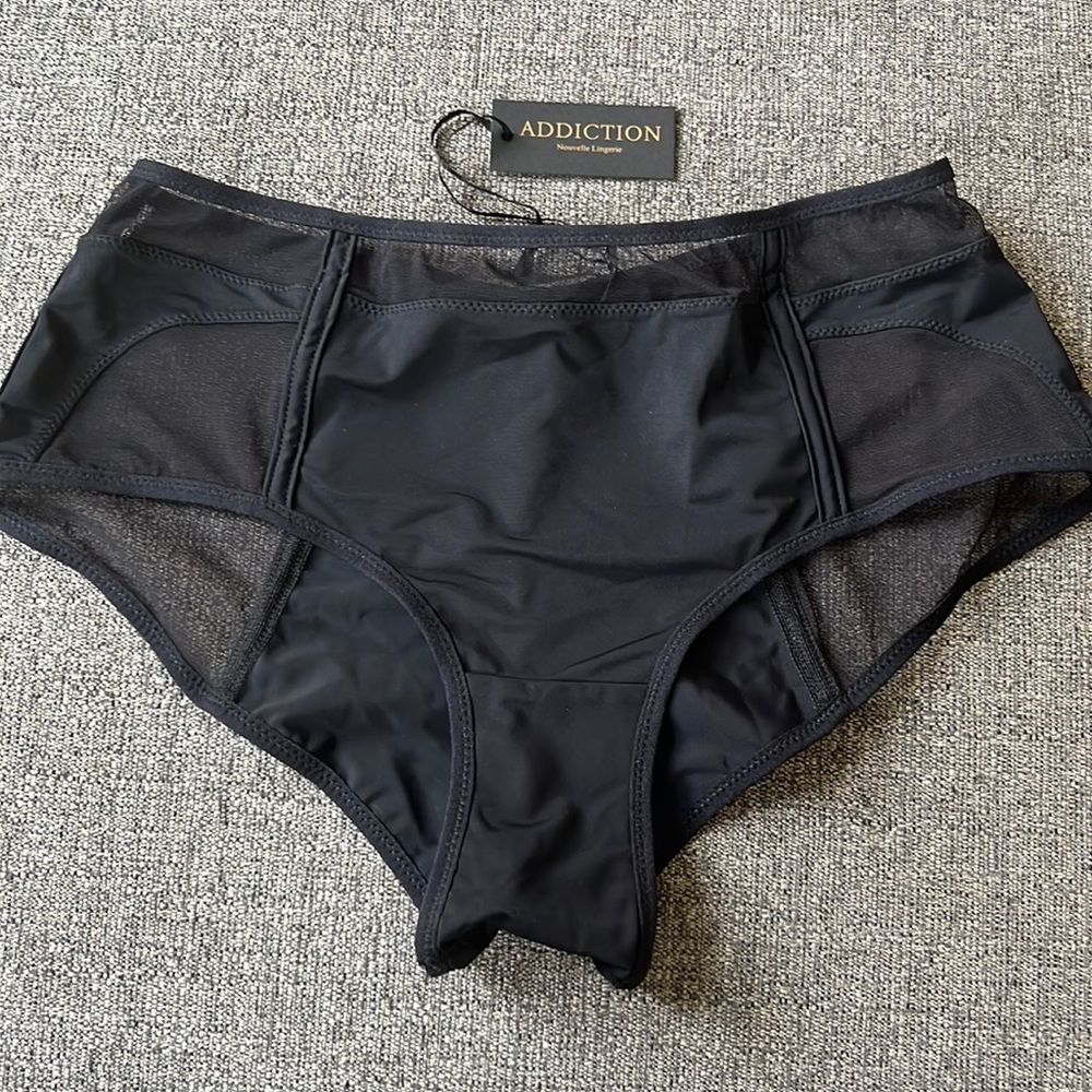 NWT Addiction Nouvelle Lingerie Highwaisted Panty